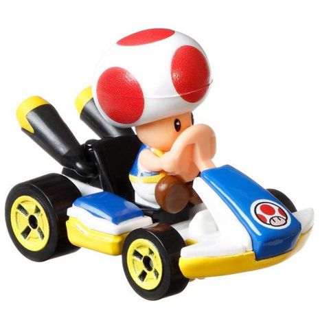 Mattel Hot Wheels autó Mariokart Toad 6cm