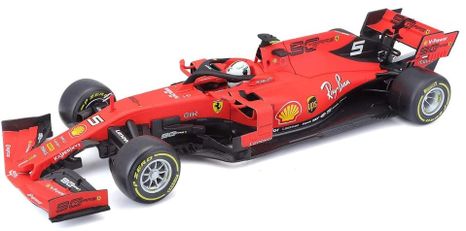 Bburago autó 1:18 Ferrari Racing F1 2019 SF90 Sebastian Vettel