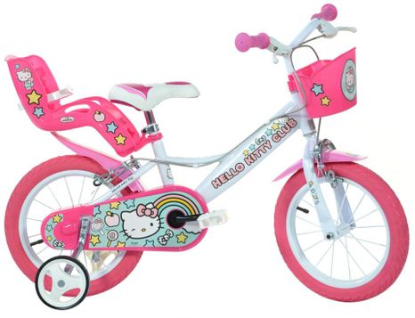 DINO Bikes - Gyermek kerékpár 16" 164RL-HK2 Hello Kitty 2