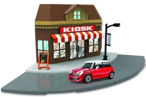 Bburago 1:43 Bburago city Kiosk Store