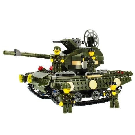 Építőjáték Alleblox Military Force 563db